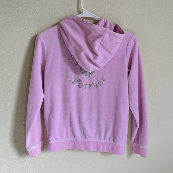 Girls Pink Juicy x Forever Sweater. Size 13/14 - Picture 3 of 4